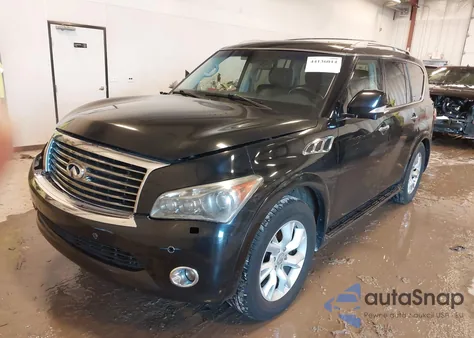 2012 Infiniti Qx56 from USA, damaged, VIN JN8AZ2NE9C9021234